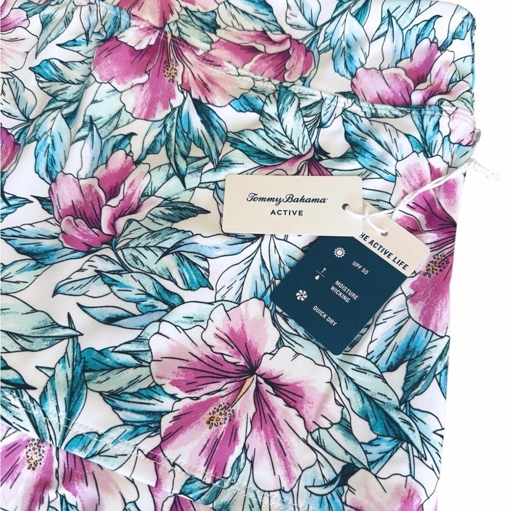 Tommy Bahama Floral Print Skirt Skort - Picture 4 of 7
